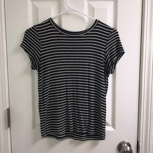 American Eagle Stripped Crop Top